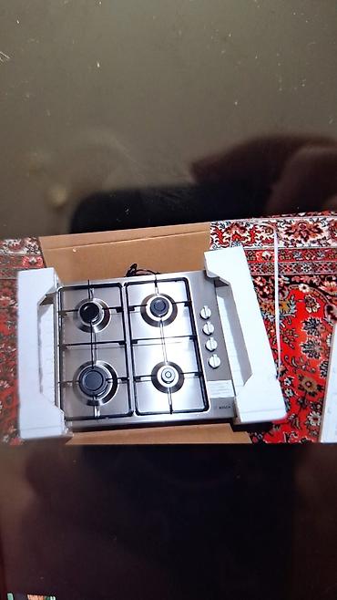 metbex soba: Bosch qazlı ankastre plitə - 4 ocaq gözü: 1 böyük, 2 orta, 1 kiçik — 2