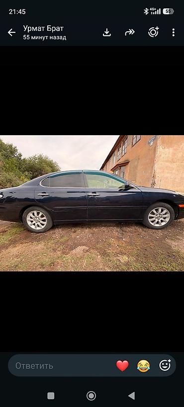 решетка lx470: Lexus ES: 2004 г., 3.3 л, Автомат, Бензин, Седан — 4