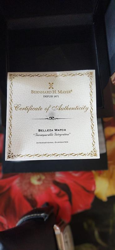 b class makasin: Bernhard H.Mayer brendinin Belleza modelidir. Batareyası — 4