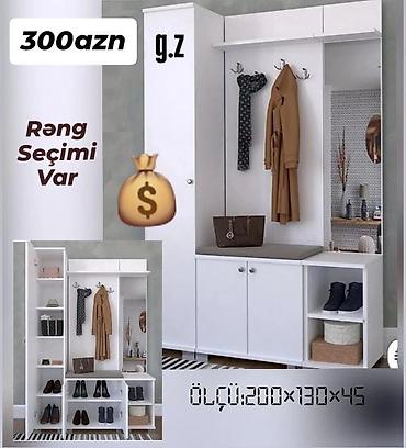 Шкафы-прихожие: Dehliz mebeli sifarişlə hazırlanır — 1