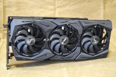 видеокарты gddr6: Видео карта, Колдонулган, Asus, GeForce RTX, 6 ГБ, ПК үчүн