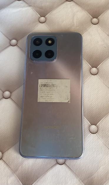 nintendo switch qiymeti: Honor X6, 64 GB, rəng - Gümüşü, Barmaq izi — 1