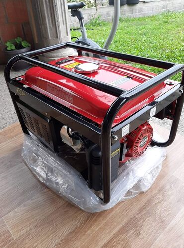 Agregati: Agregat za struju "ROYAL KRAFT" PROFESIONAL Benzinac 6L-12H 9.5kw 3 — 5