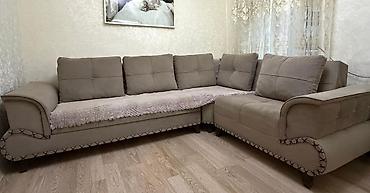 Divan və kreslo dəstləri: İşlənmiş, Künc divan, Divan, Bazasız, Açılmayan — 3