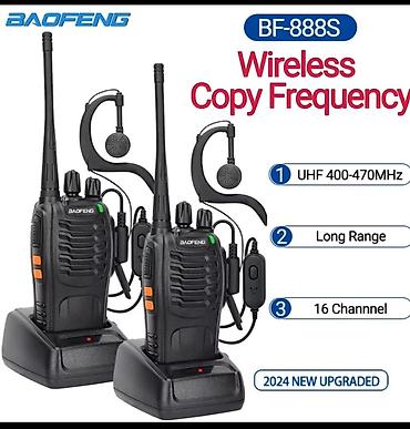 Alətlər: Baofeng BF-888S portativ UHF radiorabitə dəsti Məhsul: 2 ədəd Baofeng — 2