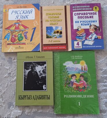 книги по русскому языку: Полякова русский язык 1кл 150с Узорова 1-2кл 100с Родиноведение 1кл