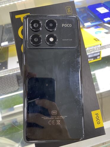 poco x7 pro цена бишкек: Poco X6 Pro 5G, 256 ГБ, түсү - Кара, 2 SIM