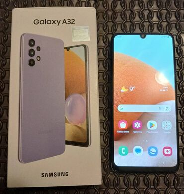 note 11 s: Samsung Galaxy A32, 128 GB, rəng - Narıncı