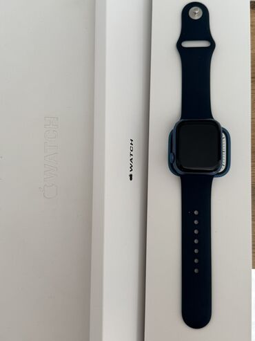 часы lns: Apple Watch 7 
Blue
41 mm
Состояние отличное.
Полный комплект
