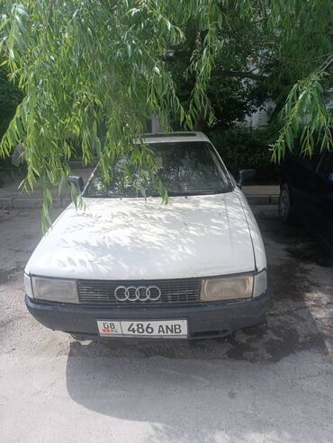шаран 1 9: Audi 80: 1987 г., 1.8 л, Механика, Бензин, Седан