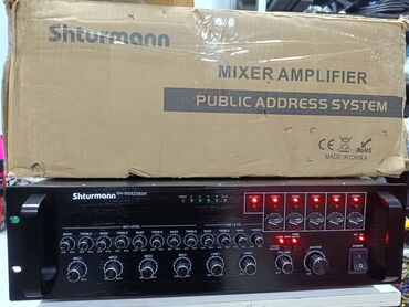 Səs gücləndiriciləri: Shturmann SH-SG5Z350W – Public Address sistemi üçün mikser — 12