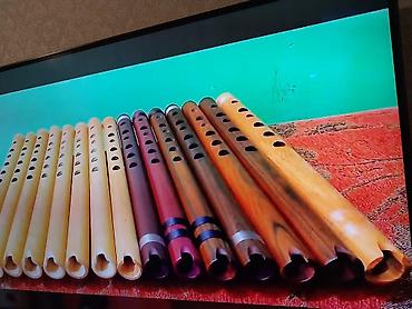 Духовые инструменты: Qaçış, Bambuk, Plastik ney/kaval tipli fleyta, Kena, Bansuri(Yan Ney) — 4