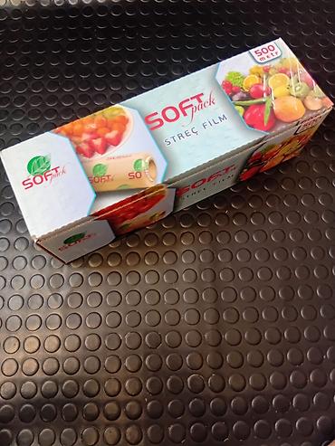 streç: SOFTpack Streç Film – 500 m - Brend: SOFTpack - Tip: Mətbəx/çiləmə — 1
