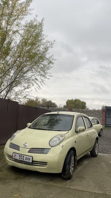 Nissan: Nissan March: 2003 г., 1.4 л, Автомат, Газ, Хэтчбэк