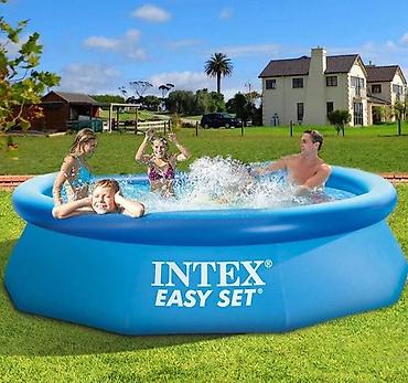 hovuzlar: 🏊‍♂️ ORİJİNAL INTEX KARKAZLI HOVUZ – 3.05 x 0.76 m 🏊‍♀️ ✅ 100% — 1