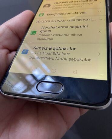 huawei ucun kabrolar: Huawei P10, 32 GB, rəng - Boz, Sensor
