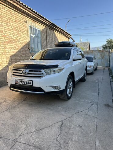 обмен авто с доплатой: Toyota Highlander: 2011 г., 3.5 л, Автомат, Газ, Внедорожник