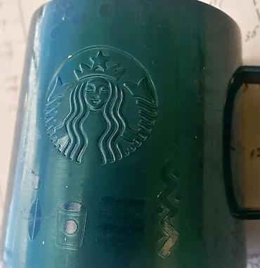 Staro posuđe i escajg: Starbucks 2020 Green Shine Stainless Steel Vacuum Šolja kafu. Extra — 9