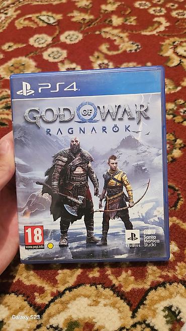 диск игр: God of War Ragnarök — диск для PS4 (официальное издание на Blu‑ray) — 1