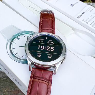 барометр: Samsung Galaxy watch 4 classic 42 mm Умные часы Зарядное устройство