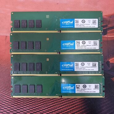 Оперативная память (RAM): Оперативная память, Новый, Crucial, 8 ГБ, DDR4, 2666 МГц, Для ПК