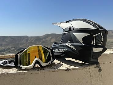 запчасти opel omega b: UChoose off-road/dirt bike dəbilqəsi + qoruyucu motocross eynəyi dəsti — 3