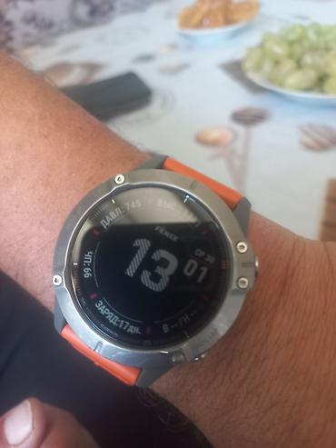 Смарт-часы Garmin Fenix (серия Fenix 6/6X, титановый/стальной безель)