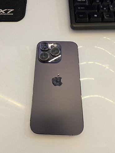 iphone 14 128gb: IPhone 14 Pro, Б/у, 256 ГБ, Синий, Чехол, 80 % — 7