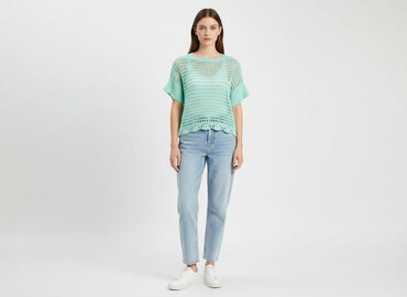 sweter z odkrytymi ramionami zara: Women`s sweater, size S