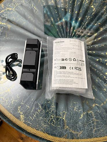 ps5 dualsense qiymeti: PS5 DualSense üçün iki yuvalı şarj stansiyası 2 ədəd var məndə biri — 7