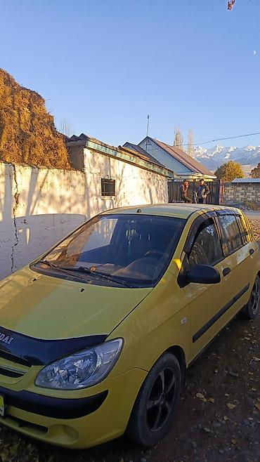 Унаа: Hyundai Getz: 2008 г., 0.1 - engine capacity л, Кол менен иштөөчү, Бензин, Хетчбек — 5
