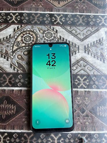 Digər mobil telefonlar: ⛔Samsumg A26 5G⛔ 256/GB Yaddaş 8/RAM Plus Karıbkasında + Çexolda — 1