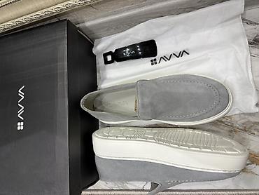 Мокасины и лоферы: Лоферы, 41.5, 42, Новый, цвет - Серый, Самовывоз, Платная доставка — 6