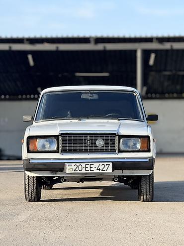 VAZ (LADA): TEK PRABLEMI KAROFKADA 2 ve 4 den tullayr LADA 2107 sedan – ağ rəng — 1