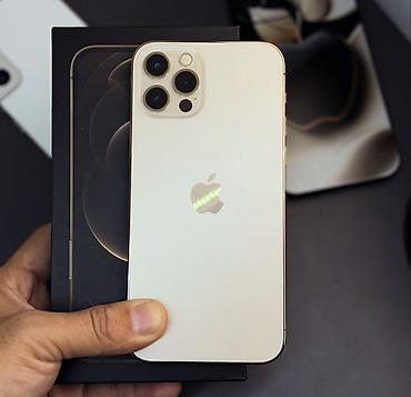 ipad mini 5 islenmis: IPhone 12 Pro, 128 GB, Matte Gold, Zəmanət, Simsiz şarj, Face ID — 1
