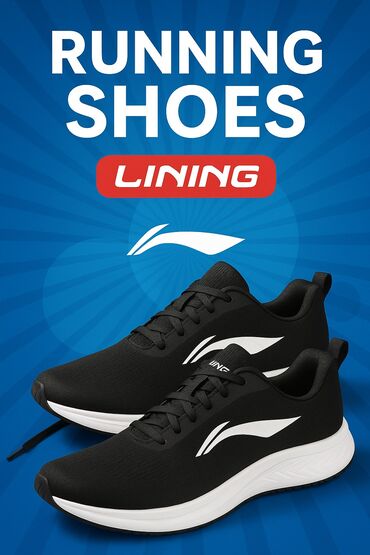 Кроссовки и спортивная обувь: Кросовки от Li-ning ценна:3999 размеры 39-44 кроссовки летные качества