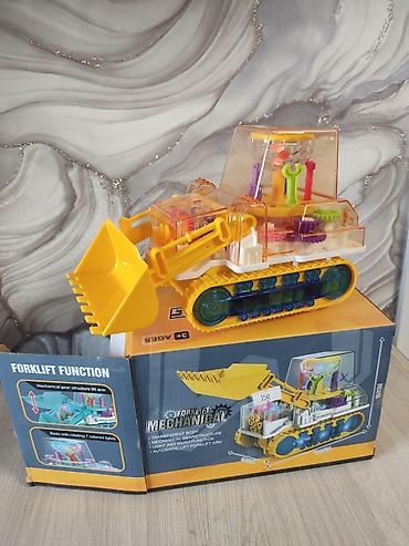 mini drel: Игрушка экскаватор на батарейках — 1