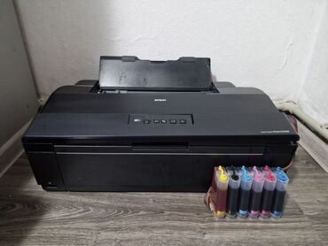 Принтеры: Epson 1500w А3 формат 6 цветный струйный принтер для печати
