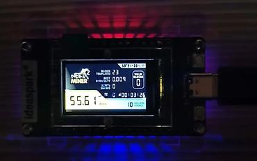 Ana platalar: Təzə ESP32 1.9" LCD Modul - NerdMiner v2 (Bitcoin Solo Miner / IoT — 2