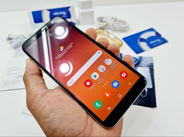 пова 6 про 5g: Samsung Galaxy A6, Б/у, 128 ГБ, цвет - Золотой, 2 SIM