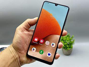 Техника и электроника: Samsung Galaxy A32, Б/у, 128 ГБ, цвет - Серый, 2 SIM — 2