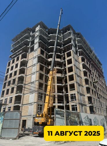 саламат курулуш: 1 бөлмө, 45 кв. м, Элитка, 7 кабат, ПСО (өзү оңдоп түзөтүп бүтүү үчүн)