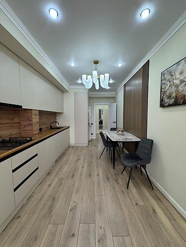 Продажа квартир: 3 комнаты, 90 м², Асанбай мкр Элитка, 12 этаж, Евроремонт — 1
