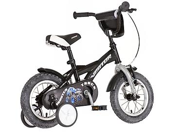 trake za bebe devojcice: Bicikl kids Visitor Truck 12" – crno‑sivi Šifra proizvoda: 112 — 3