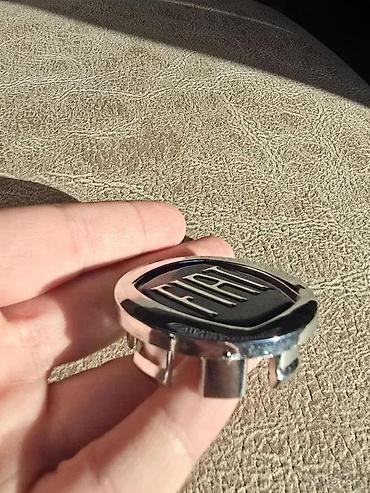 Gume i felne: ČEPOVI POKLOPCI ZA FELNE FIAT 3D 50 MM / 43 MM - PLAVI | Imamo i — 2