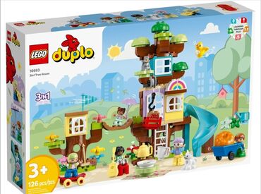 домики игрушки: Lego Duplo 😍 10993Дом на дереве 🏕️ 3 варианта сборки в 1!
