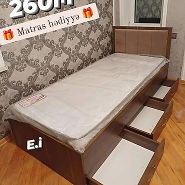 Çarpayılar: Yeni, İkinəfərlik çarpayı, Bazasız, Matras ilə, Siyirməli, Azərbaycan — 11