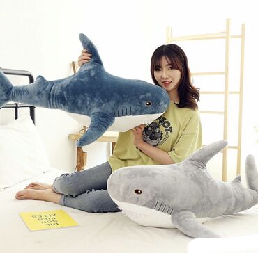 фотосессия в подарок: Мягкая игрушка IKEA акула 140см Кто не любит большие мягкие игрушки?