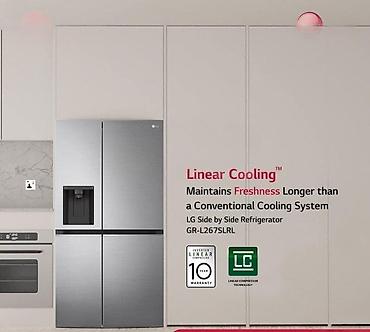 soyuduculari: Soyuducu "LG GR-L267SLRL" LG GR-L267SLRL Soyuducu Rəng: Gümüşü — 1