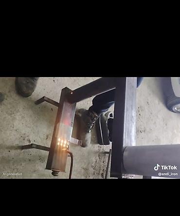 Другие отопительные приборы: Печь-обогреватель на отработанном масле (капельная подача) - — 9